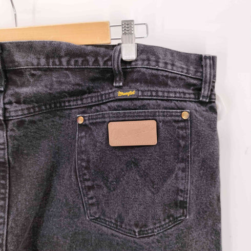 ラングラー Wrangler 90-00s ブラックバギーデニム メンズ 46x30
