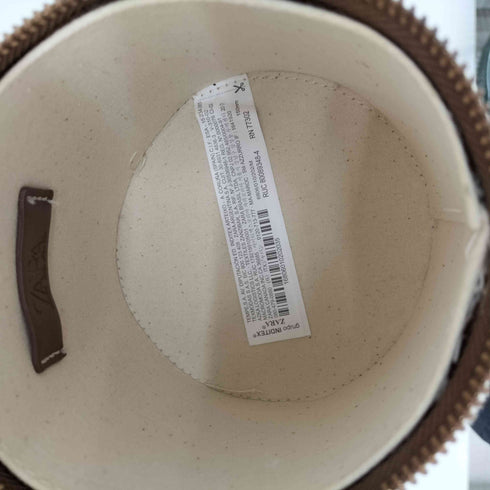 ザラ ZARA ショルダーバッグ ファー バケット バケツ レディース M