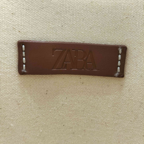 ザラ ZARA ショルダーバッグ ファー バケット バケツ レディース M