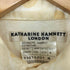 キャサリンハムネットロンドン KATHARINE HAMNETT LONDON 90s コットン フラップポケット 総柄 ポロシャツ レディース import:M