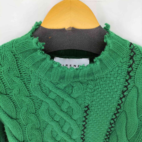 アイレネ IRENE Mix Cable Pullover Knit レディース JPN:36