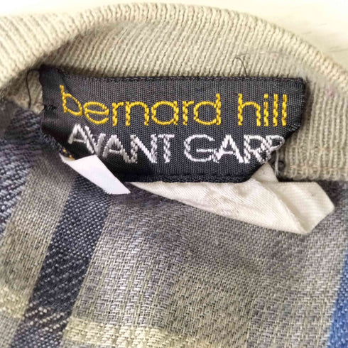 Bernard Hill Abant Garde チェックカーディガン メンズ 50