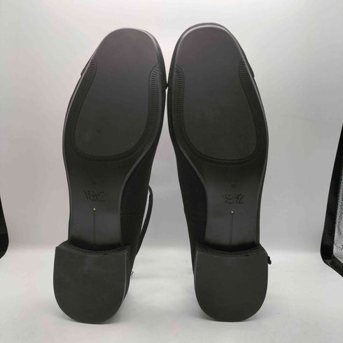 ザラ ZARA アンクルストラップ フラットシューズ レディース EUR:35