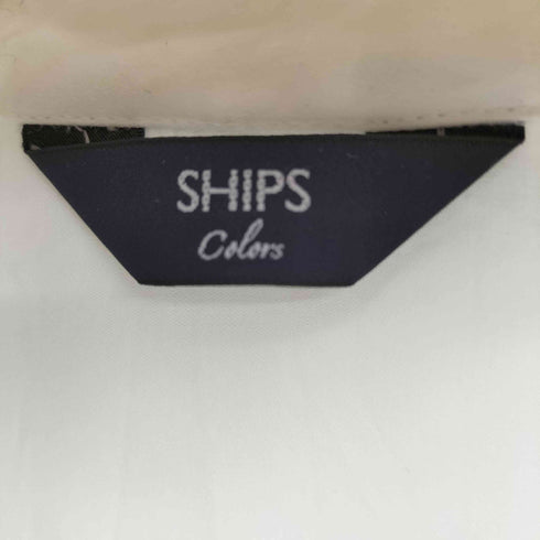 シップスエニィ SHIPS any 25AW〈手洗い可能〉フリルカラー シャツ レディース