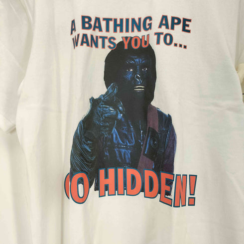 アベイシングエイプ A BATHING APE GO HIDDEN TEE メンズ L