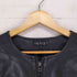 インディヴィ INDIVI lamb leather ノーカラー レザージャケット レディース JPN:38