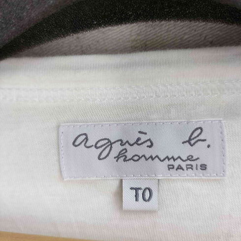アニエスベーオム Agnes b.homme フロントプリント S/S Tシャツ メンズ T0
