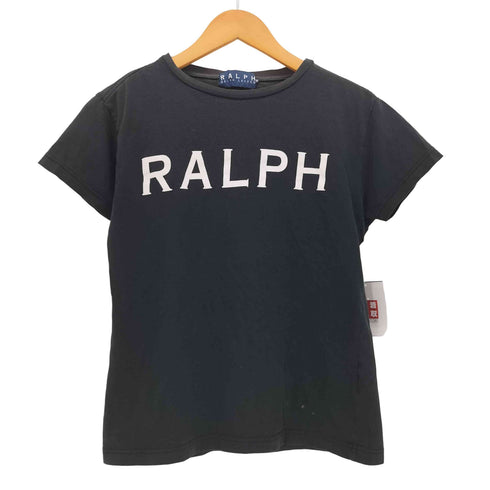 ラルフローレン RALPH LAUREN 90S ロゴプリント S/S クルーネック Tシャツ レディース