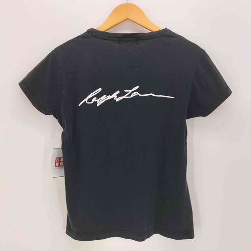 ラルフローレン RALPH LAUREN 90S ロゴプリント S/S クルーネック Tシャツ レディース