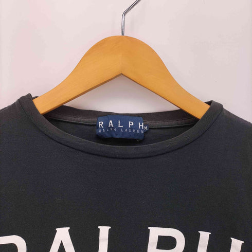 ラルフローレン RALPH LAUREN 90S ロゴプリント S/S クルーネック Tシャツ レディース