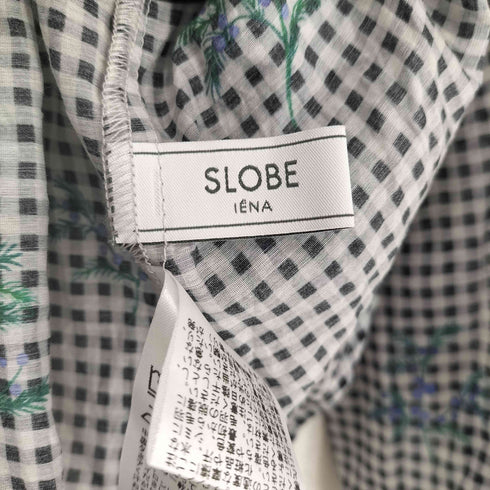 スローブイエナ SLOBE IENA ×DEREUME cotton silk mix シャツ レディース