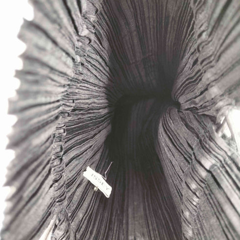 イッセイミヤケ ISSEY MIYAKE ペイント プリーツ ナップサック レディース