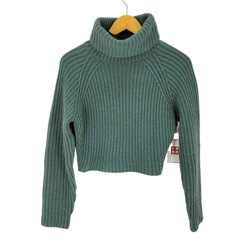 エミリオプッチ EMILIO PUCCI タートルネック クロップドカシミヤニット レディース import:S