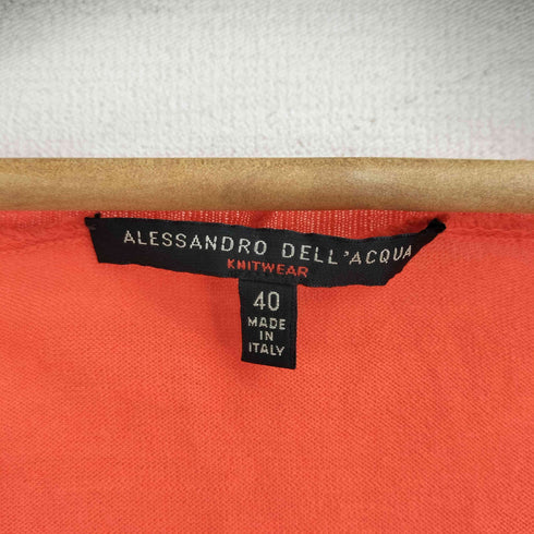 アレッサンドロデラクア Alessandro dellAcqua オーバーサイズ 半袖 カーディガン レディース EUR:40