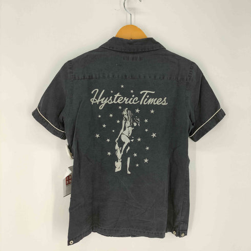 ヒステリックグラマー HYSTERIC GLAMOUR ヒスガール プリント ボウリングシャツ レディース FREE
