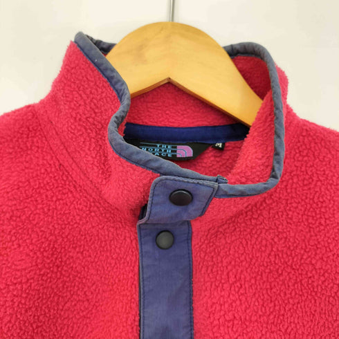 ザノースフェイス THE NORTH FACE 80s~90s ロゴ刺繍 シンチラ スナップT メンズ import:M