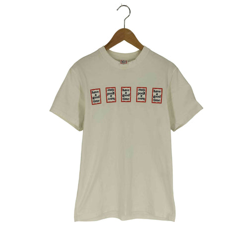 ハブアグッドタイム HAVE A GOOD TIME フロント プリント Tシャツ メンズ JPN:S