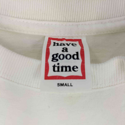ハブアグッドタイム HAVE A GOOD TIME フロント プリント Tシャツ メンズ JPN:S
