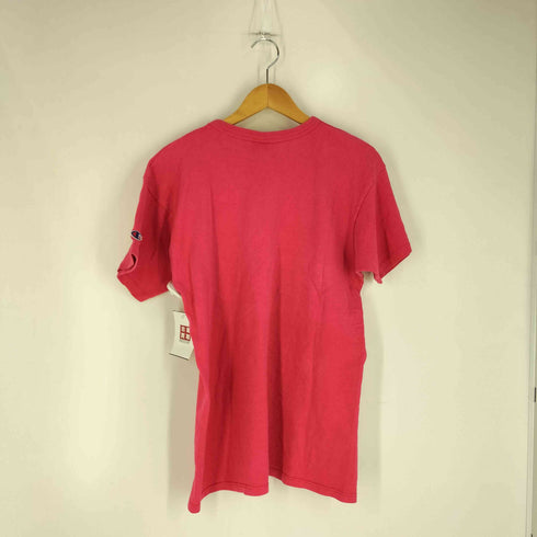 チャンピオン Champion 90S USA製 スクリプトロゴ クルーネック Tシャツ シングルステッチ メンズ import:L