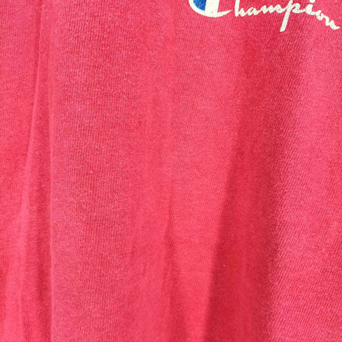 チャンピオン Champion 90S USA製 スクリプトロゴ クルーネック Tシャツ シングルステッチ メンズ import:L
