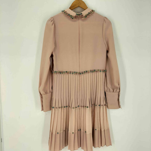 レッドヴァレンティノ RED VALENTINO ビジュープリーツドレス レディース 42