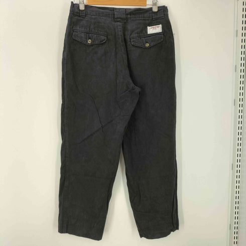 JEFFERY 90-00S OLD MADE IN ITALY イタリア製 ユーロ コットン モールスキン 2タック ワイド チノ トラウザー パンツ メンズ EUR:50