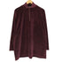 JONES WEAR ベロアハーフジップトップス メンズ JPN:XL