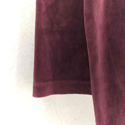 JONES WEAR ベロアハーフジップトップス メンズ JPN:XL