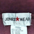 JONES WEAR ベロアハーフジップトップス メンズ JPN:XL