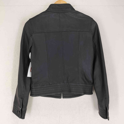 LAST SCENE lamb leather スタンドカラーレザージャケット レディース JPN:1