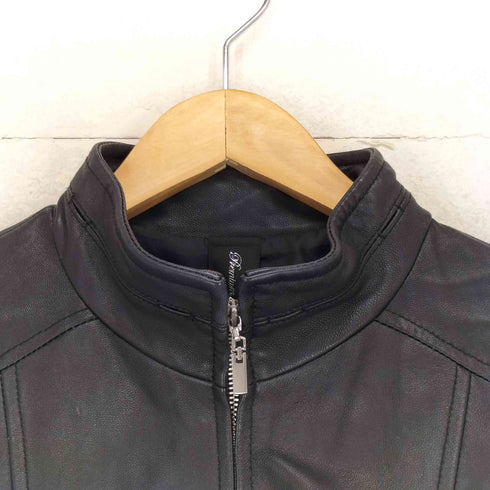 LAST SCENE lamb leather スタンドカラーレザージャケット レディース JPN:1