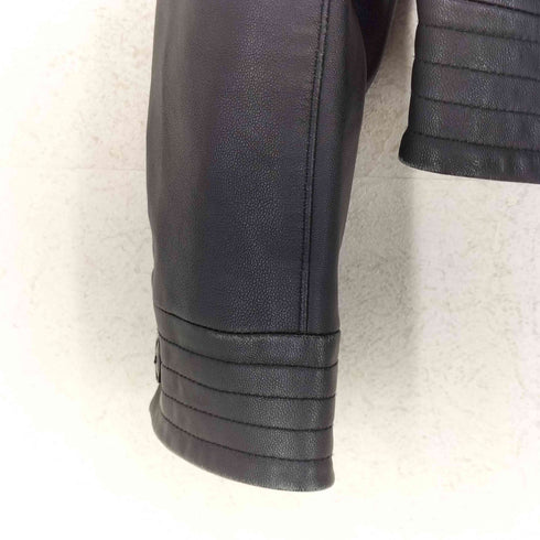 LAST SCENE lamb leather スタンドカラーレザージャケット レディース JPN:1
