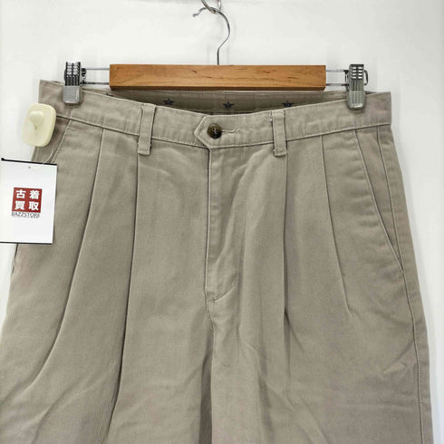ドッカーズ DOCKERS 90S khakis 2タック コットン チノ トラウザー パンツ チノパン メンズ W32 L30