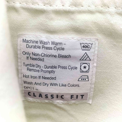 ドッカーズ DOCKERS 90S khakis 2タック コットン チノ トラウザー パンツ チノパン メンズ W32 L30