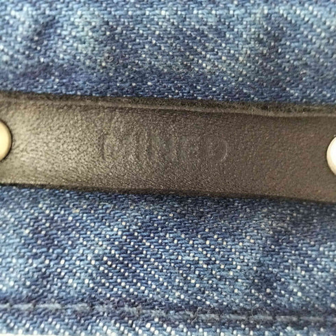 マインデニム MINEDENIM タックワイドデニムパンツ レディース 7