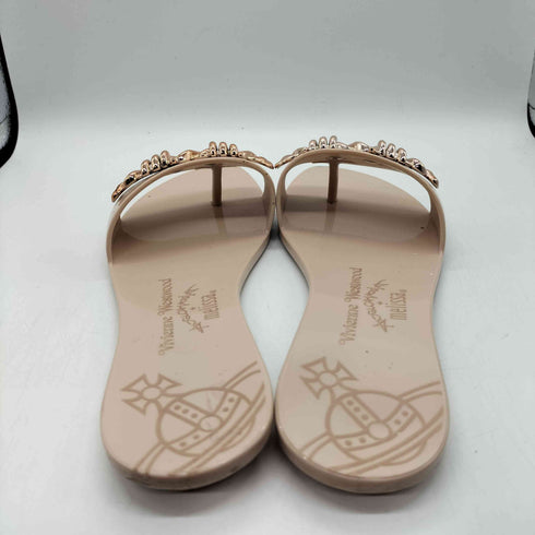 ヴィヴィアンウエストウッドアングロマニア Vivienne Westwood ANGLOMANIA 有刺鉄線 フラットサンダル レディース JPN:23.5