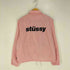 ステューシー Stussy バックロゴ ナイロン コーチジャケット レディース import:M