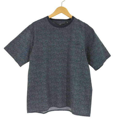 シップス SHIPS 日本製 COOL DOTS 2WAYストレッチ ドビープリントTシャツ メンズ