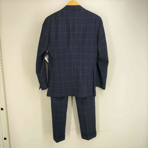 ボリオリ BOGLIOLI HAMPTON チェックテーラードジャケットパンツ セットアップ メンズ 44