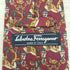 サルヴァトーレフェラガモ Salvatore Ferragamo 総柄シルクネクタイ メンズ