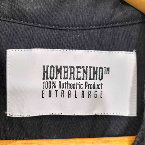 オンブレニーニョ HOMBRE Nino PLAID BLANKET SHIRT コットンブランケットチェックシャツ メンズ