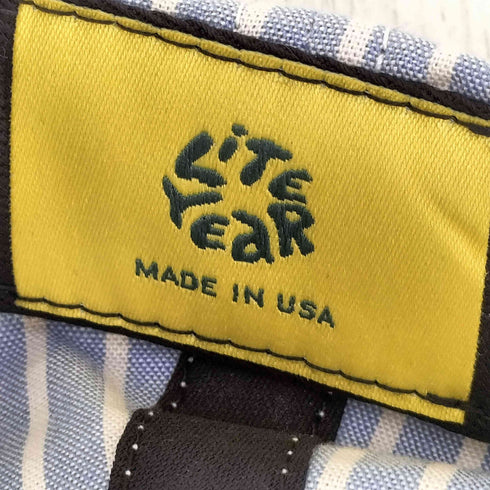 LITE YEAR 6PANEL 2TONE STRIPE メンズ