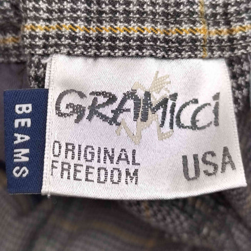 グラミチ GRAMICCI 別注 チェック ユーティリティパンツ メンズ JPN:M