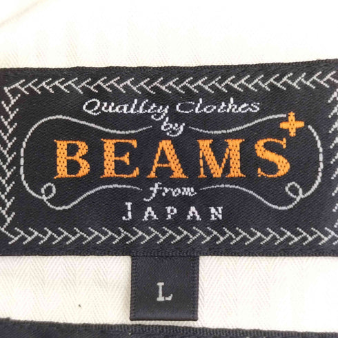 ビームスプラス BEAMS+ 2プリーツ ナイロン チェック トラウザーズ メンズ JPN:L