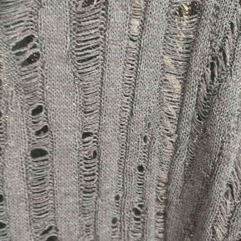 メゾンスペシャル MAISON SPECIAL Prime-Over Japanese Paper Damaged Knit Zip Up Blouson メンズ JPN:1