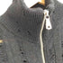 メゾンスペシャル MAISON SPECIAL Prime-Over Japanese Paper Damaged Knit Zip Up Blouson メンズ JPN:1