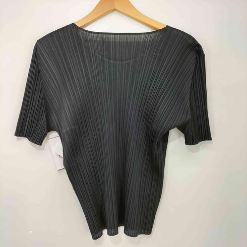 プリーツプリーズイッセイミヤケ PLEATS PLEASE ISSEY MIYAKE BASICS プリーツ Tシャツ レディース JPN:3