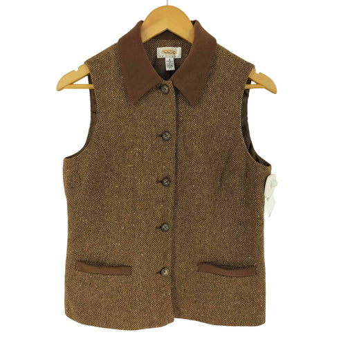 タルボット TALBOTS ツイードベスト レディース 8