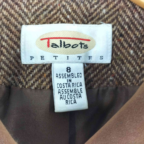 タルボット TALBOTS ツイードベスト レディース 8