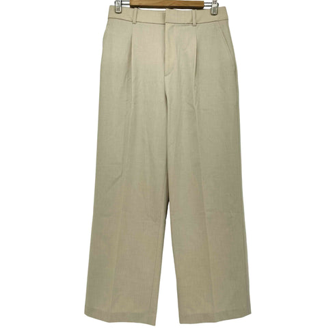 ユニクロ UNIQLO 26SS WOMEN タックワイドパンツ ベージュ Lサイズ レディース JPN:L